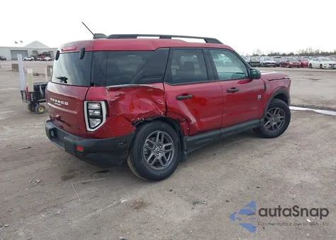 2025 Ford Bronco Sport Big Bend z USA, uszkodzony, nr VIN 3FMCR9BN2SRE27730